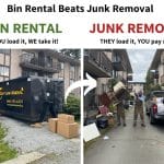 Bin Rental Beats Junk Removal